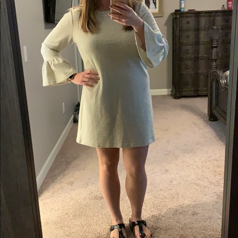 J Crew Factory striped dress